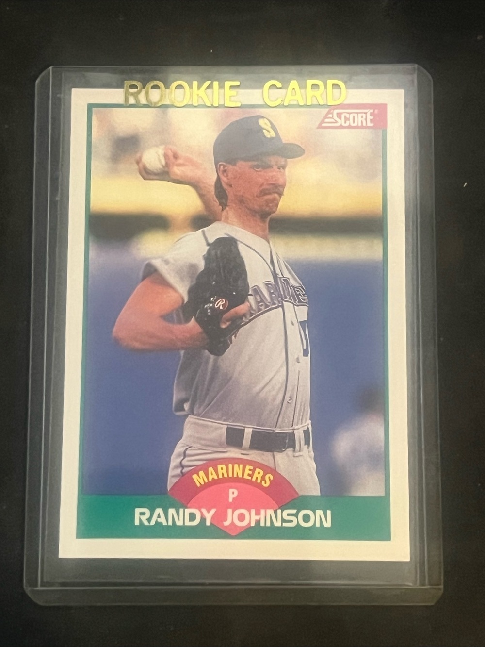 1989 Score Randy Johnson Rookie Card #645 Seattle Mariners Hall of Fame